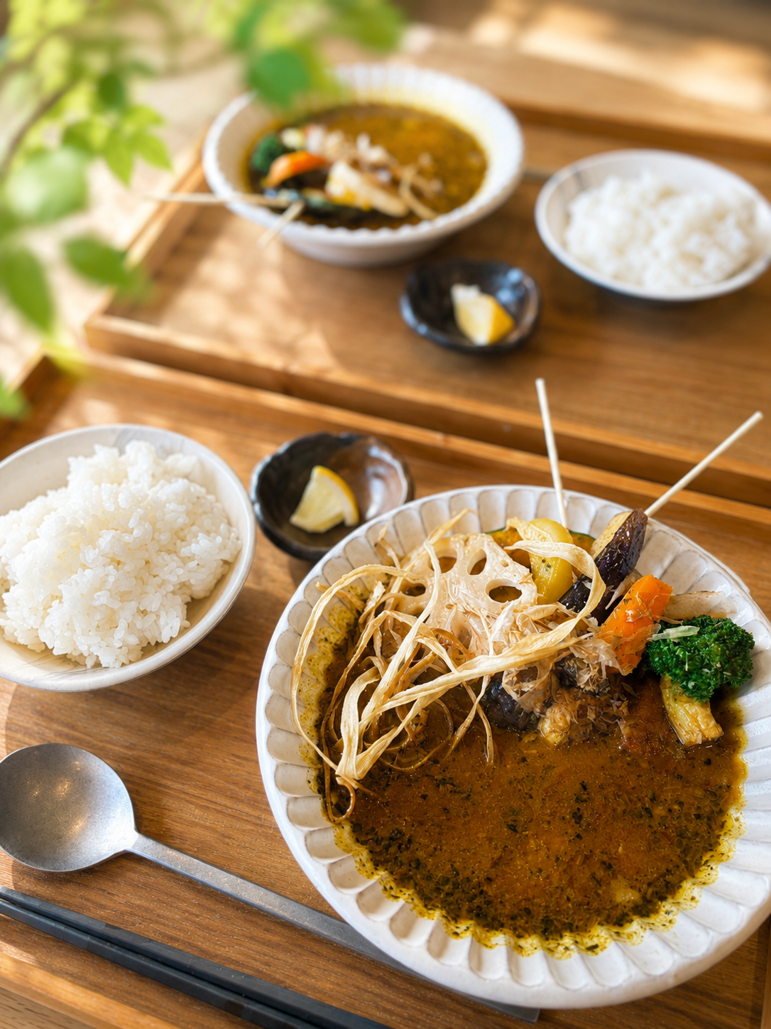 ぼたんスープカレー 赤