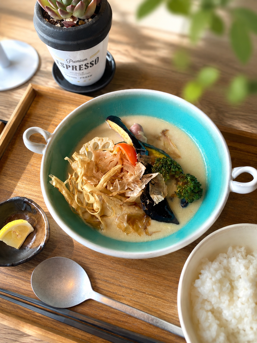 ぼたんスープカレー 白