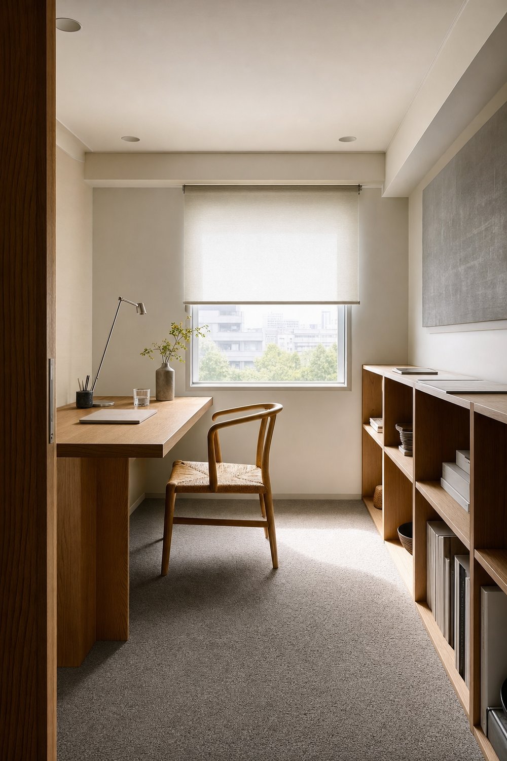 足音を吸う仕事部屋(カーペット施工イメージ)